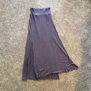 Dusty purple Charlotte Russe maxi skirt